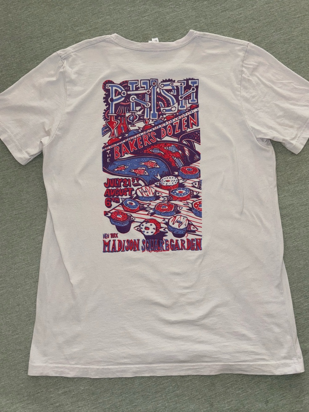 Phish 2017 Baker's Dozen Pollock MSG Shirt